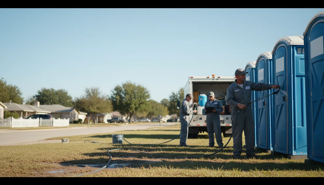 Long-Term Portable Toilet Rental in Pooler, GA near me